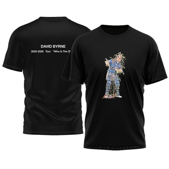 Joanne W Other - David Byrne 2026 Tour Who Is The Sky Unisex T Shirt .